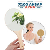 Takaz Global Ahşap El Aynası Tradition Design